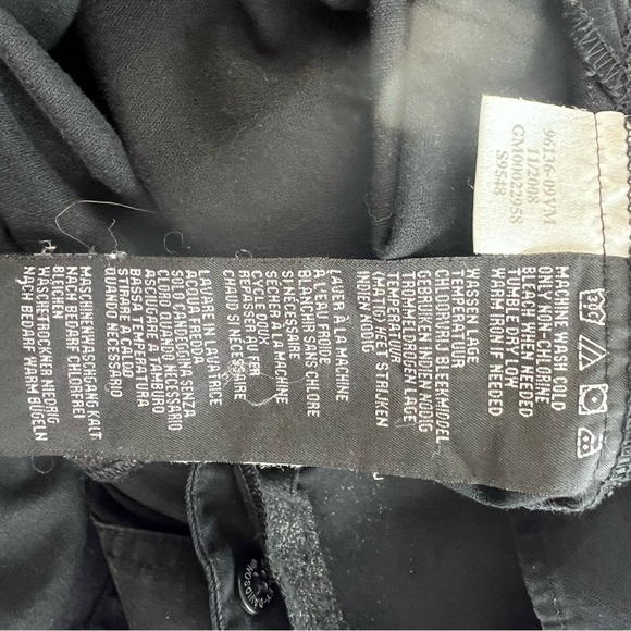 Harley Davidson Black Eagle Print Vintage Button Mechanic Work Shirt Size XL - Picture 11 of 12